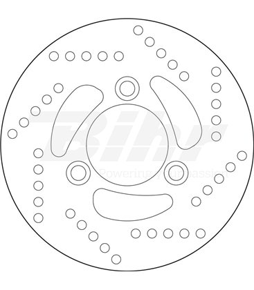 HYOSUNG 50 SUPER CAB PLUS 98  - DISCO DELANTERO BREMBO