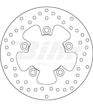 KYMCO 50 LIKE 2T 09  - DISCO DELANTERO BREMBO