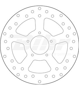 MALAGUTI 125 CENTRO IE 08  - DISCO DELANTERO BREMBO