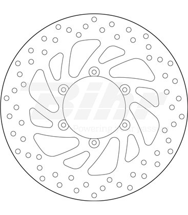 MALAGUTI 250 PASSWORD 05  - DISCO DELANTERO BREMBO