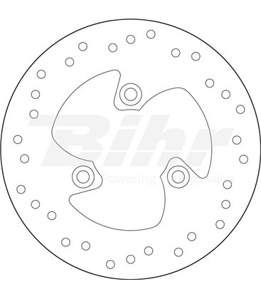 PEUGEOT 50 TKR STREET ZONE 03  - DISCO DELANTERO BREMBO