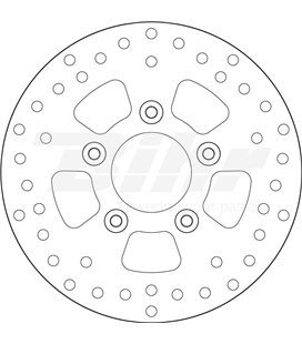 PEUGEOT 50 TWEET 11  - DISCO DELANTERO BREMBO