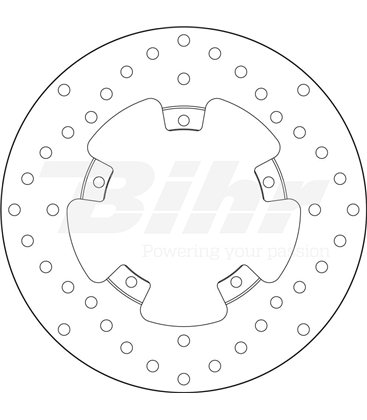 PIAGGIO 50 TYPHOON EURO 3 10' - 12' DISCO DELANTERO BREMBO