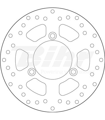 SUZUKI 125 BURGMAN NEW 06  - DISCO DELANTERO BREMBO