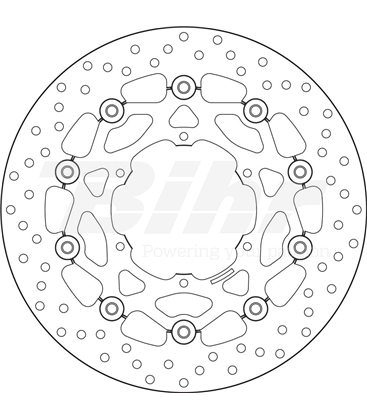 BMW F 650 GS 00' - 07' DISCO FLOTANTE DELANTERO BREMBO