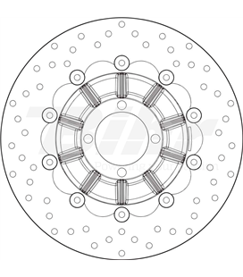 BMW R 65 RT 85' - 95' DISCO FLOTANTE DELANTERO BREMBO