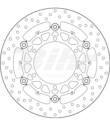 BMW K 1100 LT ( no ABS ) 93' - 00' DISCO FLOTANTE DELANTERO BREMBO