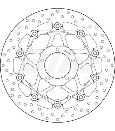 DUCATI 749 03' - 07' DISCO FLOTANTE DELANTERO BREMBO