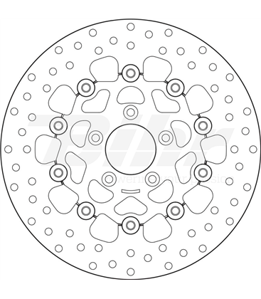 HARLEY DAVIDSON 1200 XL S SPORT 00' - 03' DISCO FLOTANTE DELANTERO BREMBO