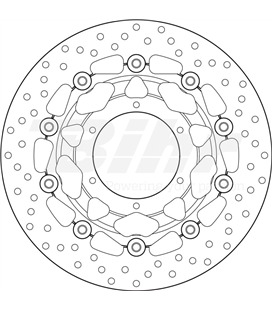 HONDA 250 CBR R 11' - 13' DISCO FLOTANTE DELANTERO BREMBO