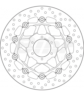 HONDA 400 CB FOUR 97  - DISCO FLOTANTE DELANTERO BREMBO