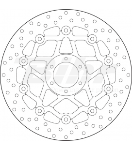 HONDA 400 CB N 82' - 88' DISCO FLOTANTE DELANTERO BREMBO