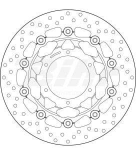 HONDA 600 CBR F 01' - 07' DISCO FLOTANTE DELANTERO BREMBO