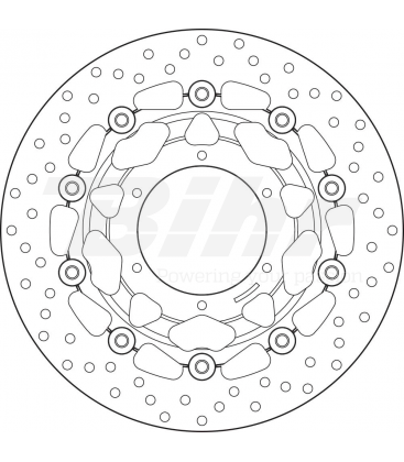 HONDA 600 CBR F 11  - DISCO FLOTANTE DELANTERO BREMBO