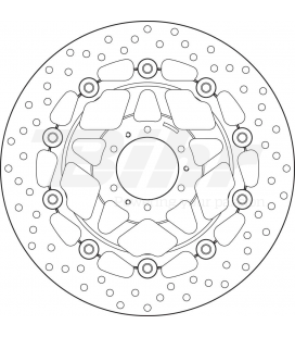 HONDA 600 CBR F3 03  - DISCO FLOTANTE DELANTERO BREMBO