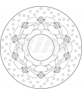 HONDA 1000 CBF 06' - 13' DISCO FLOTANTE DELANTERO BREMBO