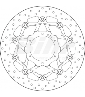 HONDA 1000 CBR RR 08  - DISCO FLOTANTE DELANTERO BREMBO