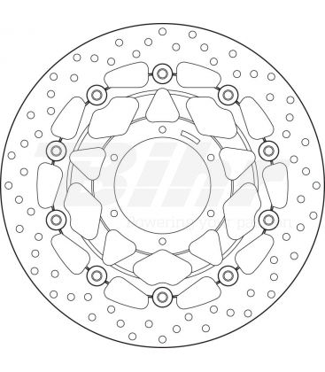 HONDA 1000 CBR RR ABS 09  - DISCO FLOTANTE DELANTERO BREMBO