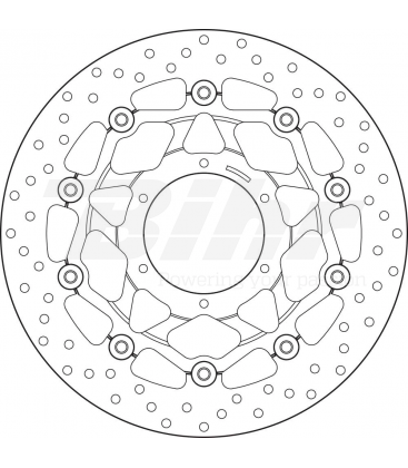 HONDA 1000 VTR SP1 00' - 01' DISCO FLOTANTE DELANTERO BREMBO