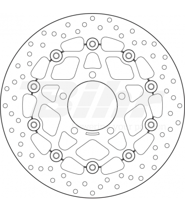 KAWASAKI 600 ZX-6R 07  - DISCO FLOTANTE DELANTERO BREMBO