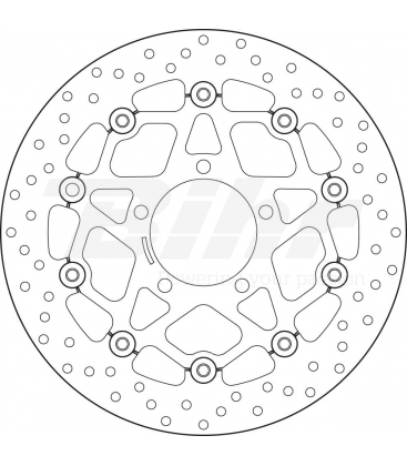 KAWASAKI 1000 ZX 10 R (ABS) 08' - 15' DISCO FLOTANTE DELANTERO BREMBO