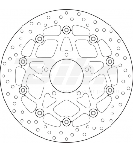 MV AGUSTA 675 F3 11  - DISCO FLOTANTE DELANTERO BREMBO