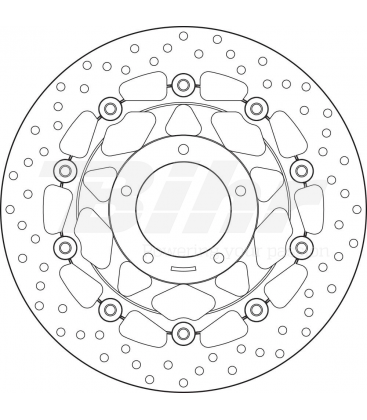 MV AGUSTA 750 BRUTALE S 01' - 06' DISCO FLOTANTE DELANTERO BREMBO