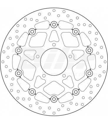 MV AGUSTA 800 DRAGSTER RR 14  - DISCO FLOTANTE DELANTERO BREMBO