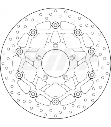 MV AGUSTA 1000 F4 RR 10' - 13' DISCO FLOTANTE DELANTERO BREMBO