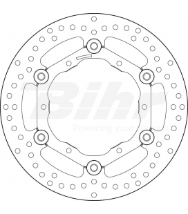 SUZUKI 125 RM 00' - 09' DISCO FLOTANTE DELANTERO BREMBO