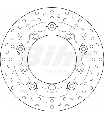 SUZUKI 650 BURGMAN ABS 13  - DISCO FLOTANTE DELANTERO BREMBO