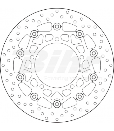 SUZUKI 650 DL V STROM 07' - 12' DISCO FLOTANTE DELANTERO BREMBO