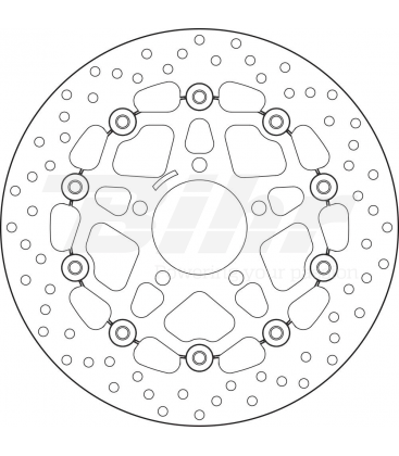 SUZUKI 650 GSF BANDIT 05' - 06' DISCO FLOTANTE DELANTERO BREMBO