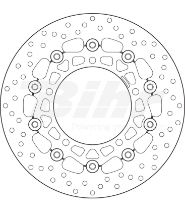 SUZUKI 650 SV 07  - DISCO FLOTANTE DELANTERO BREMBO