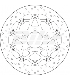 SUZUKI 750 GSX R 04' - 05' DISCO FLOTANTE DELANTERO BREMBO