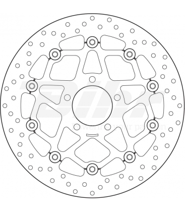 SUZUKI 750 GSX-R 96' - 03' DISCO FLOTANTE DELANTERO BREMBO