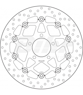 SUZUKI 1000 DL V STROM 02' - 10' DISCO FLOTANTE DELANTERO BREMBO