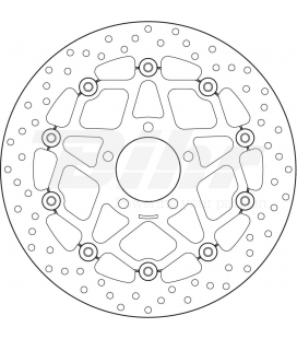 SUZUKI 1000 GSX R 01' - 02' DISCO FLOTANTE DELANTERO BREMBO