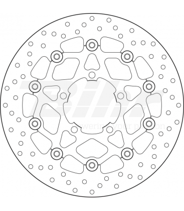 TRIUMPH 800 TIGER 11' - 14' DISCO FLOTANTE DELANTERO BREMBO