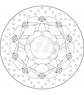 TRIUMPH 800 TIGER XC 15  - DISCO FLOTANTE DELANTERO BREMBO