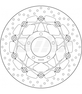 TRIUMPH 1050 SPEED TRIPLE 05' - 06' DISCO FLOTANTE DELANTERO BREMBO