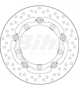 YAMAHA 250 X MAX IRON MAX 16  - DISCO FLOTANTE DELANTERO BREMBO