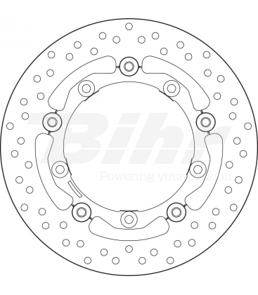 YAMAHA 250 X MAX IRON MAX 16  - DISCO FLOTANTE DELANTERO BREMBO