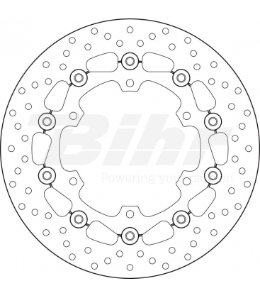 YAMAHA 660 XTZ TENERE' 08' - 13' DISCO FLOTANTE DELANTERO BREMBO