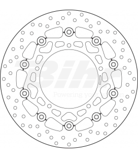 YAMAHA 800 FZS FAZER 10' - 12' DISCO FLOTANTE DELANTERO BREMBO