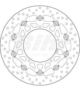 YAMAHA 1000 FZ1 FAZER 06' - 12' DISCO FLOTANTE DELANTERO BREMBO