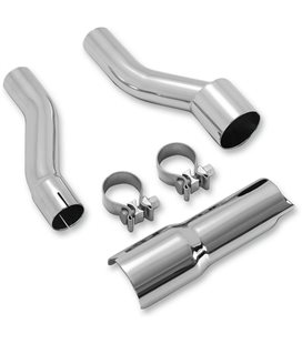 HARLEY DAVIDSON TRI GLIDE ULTRA 107 2018 - 2018 ADAPTER KIT EXHAUST CHROME