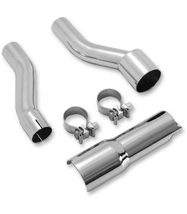 HARLEY DAVIDSON TRIKE TRI GLIDE ULTRA CLASSIC 107 2017 - 2017 ADAPTER KIT EXHAUST CHROME