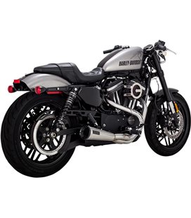 HARLEY DAVIDSON SPORTSTER CUSTOM 2014 - 2020 EXHAUST 2-1 SS 04-20 XL