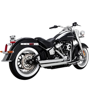HARLEY DAVIDSON SOFTAIL STREET BOB 107 2018 - 2020 EXHAUST BS STG CHR M8ST
